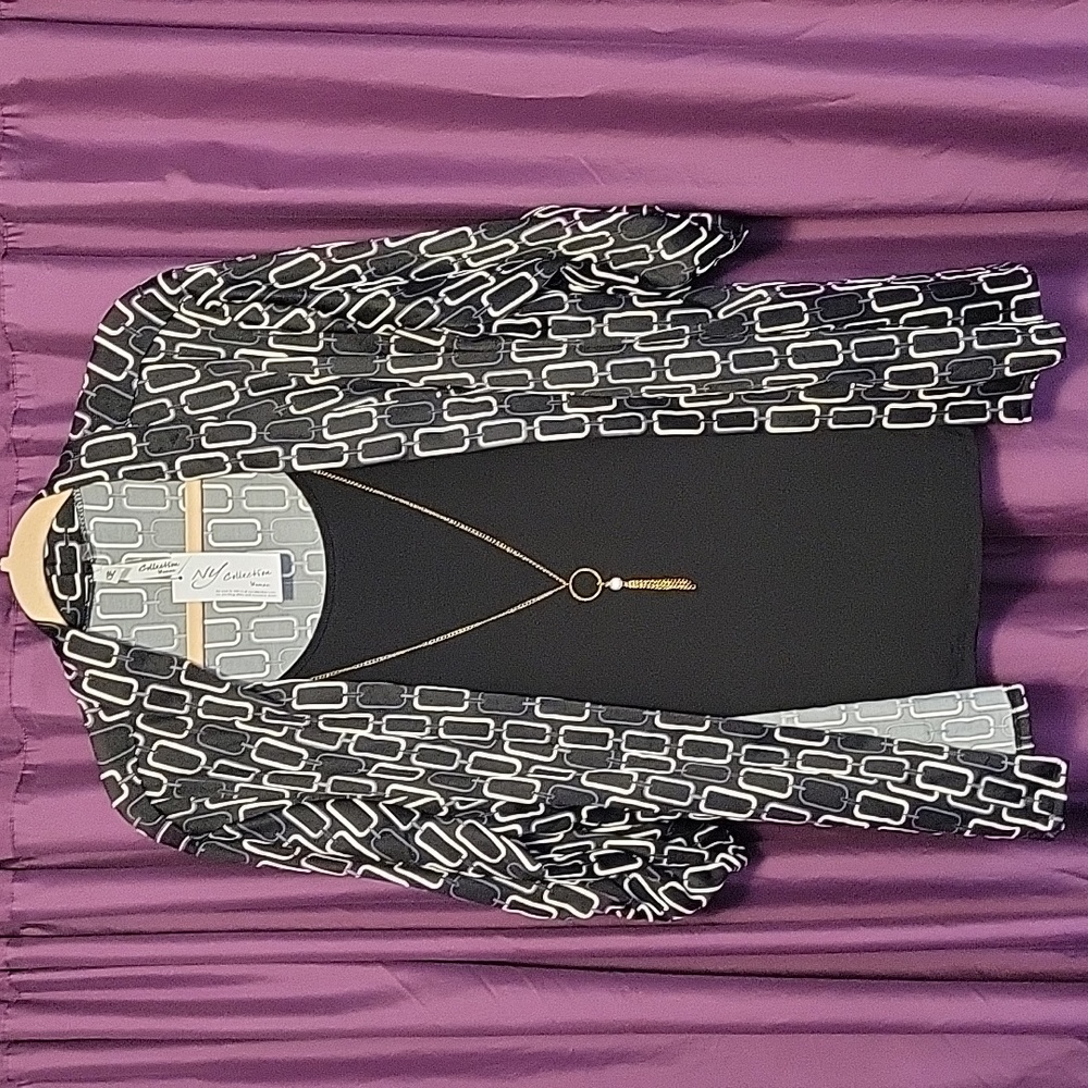 NY Collection Women's Blouse 2X